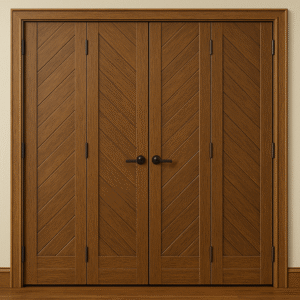 Wooden folding door3